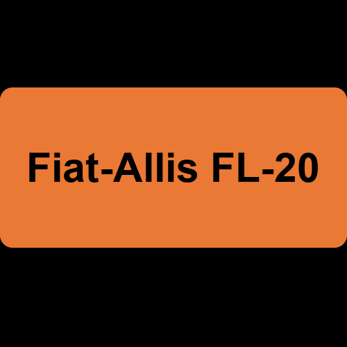 Fiat-Allis FL-20